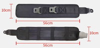 Ceinture de poussée des hanches pour exercices de pont fessier avec haltères et kettlebells pour haltères/plaques pour accessoires de fitness