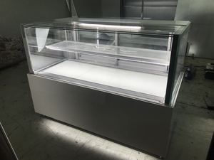 1.5m 1.8m 2m蛋糕冰箱/3层蛋糕冰箱展示台面蛋糕展示冷水机 - Product Image 6