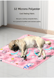 Tapis rafraîchissant pour animaux de compagnie, réutilisable, confortable, anti-stress, résistant à l'usure, pour l'été - Product Image 5