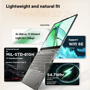 Para Lenovo ThinkPad S2 2 en 1 Yoga 2025, Nuevo Producto, Intel Core Ultra5/7, Diseño de Pantalla Táctil <span class=keywords><strong>Reversible</strong></span>, Inglés para Estudiantes - Product Image 2