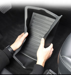 Caja de almacenamiento debajo del asiento delantero renovada, accesorio interior de coche TPE - Product Image 5