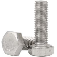 M22 M24 M30 M36 Acier Inoxydable SS SUS 304 316 316L A2 A4 70 80 Boulon à tête hexagonale robuste avec écrou Assortiment de rondelles à ressort plates