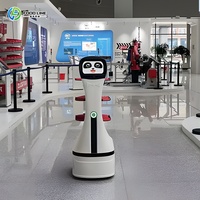 Интеллектуальный робот для доставки в отелях, робот для обслуживания номеров и доставки товаров