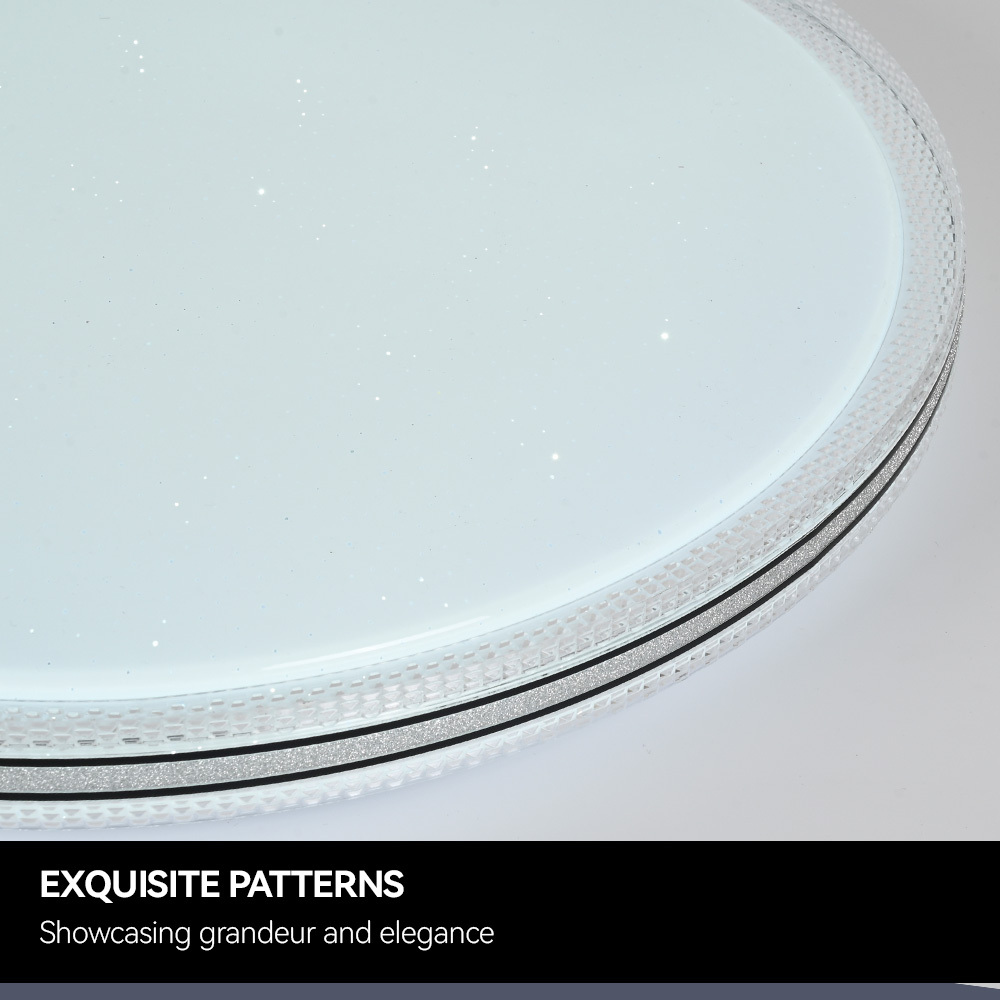 NEW Indoor Livingroom LED Ceiling Light Round AC220V 50cm LED Panel Lamp 3 Colors Indoor Downlight Bedroom Ceiling Lights120W · image 6