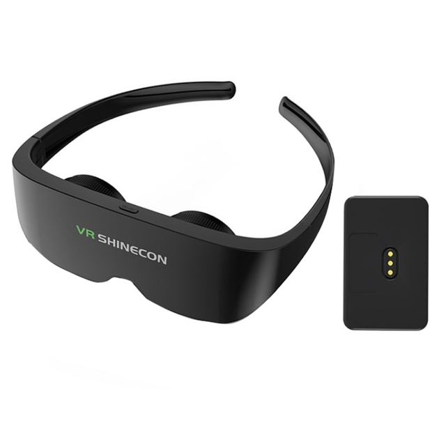 X611-1 AI08 Polarized 3D Ultrathin Real 4K HD VR Glasses with <50" Virtual Screen