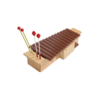Hot Sale Genuine Mahogany Wood Xylophone Percussion Instrument Metal Stand High/Low Bass Box Safety Certified for Ages 8-13