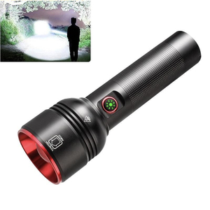 Lampe torche rechargeable 3000HA, 3 modes pour <span class=keywords><strong>patrouille</strong></span> d'urgence en extérieur, faisceau spot, zoom, lampe torche tactique LED en aluminium - Product Image 6