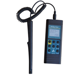 TTLTES 8721 AZ igrometro ad alta precisione misuratore di umidità domestico PC ABS <span class=keywords><strong>misura</strong></span> indiretta della temperatura - Product Image 2