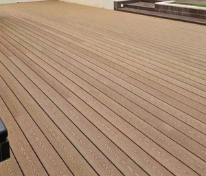 Planche de <span class=keywords><strong>terrasse</strong></span> en <span class=keywords><strong>bois</strong></span> WPC 3D naturel et vif, étanche et à faible entretien pour le jardin, le parc et l'extérieur. - Product Image 6