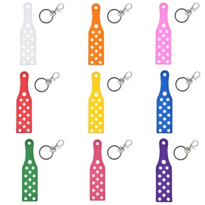 2025 Best Selling Wholesale PVC <b>Shoe</b> Charms Holder Key Chains Kids Gifts Rubber Custom Key Chains for Charms Hold - Product Image 1