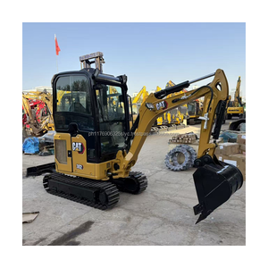 รถขุดตีนตะขาบขนาดเล็ก Caterpillar 302 302CR 302.7 มือสอง ระบบไฮดรอลิก สำหรับเครื่องยนต์ PLC น้ำหนักใช้งาน 2 ตัน รุ่นปี 2024 บุ้งกี๋ขนาด 0.17 ลูกบาศก์เมตร - Product Image 1