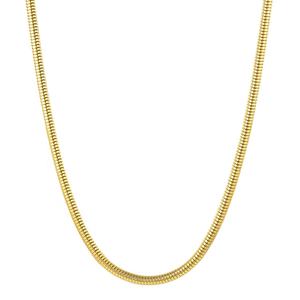 <span class=keywords><strong>Collar</strong></span> de cadena de serpiente chapado en oro de 18K, joyería de acero inoxidable, P203166 - Product Image 2
