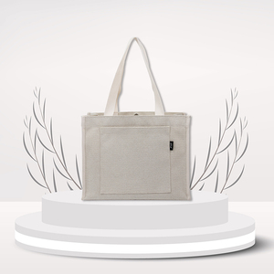 Bolsas de Tela Reciclables Ecológicas con Logotipo Impreso Personalizado, Bolsas de Compras y Viaje Portátiles de Gran Capacidad - Product Image 4