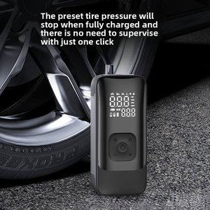 Inflador de neumáticos digital inteligente con IA WOSEN, portátil, 150 PSI, 90 W, para coche, motocicleta, bicicleta y balones, con batería externa. - Product Image 4