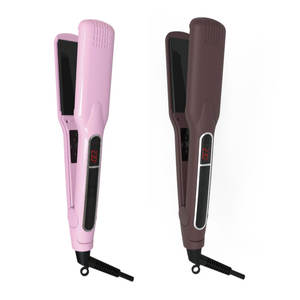 Plancha de pelo de hierro plano de 1,5 pulgadas, Placas flotantes de cerámica, alisador de cuidado del cabello y aparatos de peinado - Product Image 6