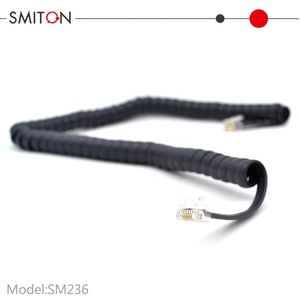 <span class=keywords><strong>Cable</strong></span> Espiral Plano RJ12 6P6C, <span class=keywords><strong>Cable</strong></span> Telefónico Extensible En Espiral - Product Image 6