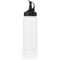 Bouteilles à presser pour condiments de 175 ml pour sauces et liquides, bouteilles en plastique rechargeables pour ketchup, huile