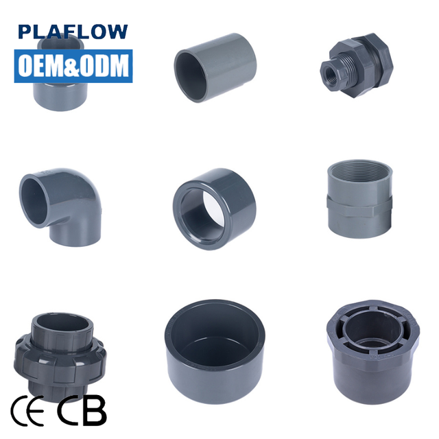 Best Price High-Pressure PVC & UPVC Plastic CPVC Pipe Fittings Smooth Socket for Plumbing Water Supply