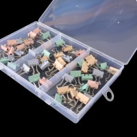 Boîte de rangement rectangulaire transparente en PP pour usine, boîte de rangement en plastique avec couvercle à charnière, petite boîte cadeau transparente