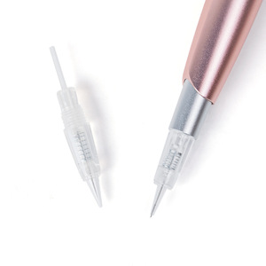 เข็ม PMU แบบใส รุ่น 1R 3R สำหรับเครื่องสักคิ้ว ปาก ลายเส้นไล่ระดับสี - Product Image 6