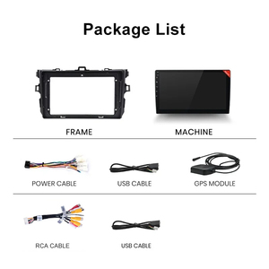 เครื่องเล่นวิทยุสเตอริโอสำหรับรถยนต์เครื่องเล่นมัลติมีเดียหน้าจอสัมผัสเครื่องเล่นวิทยุระบบแอนดรอยด์สำหรับรถยนต์โตโยต้าโคโรล่า<span class=keywords><strong>2020</strong></span>เครื่องเล่นวิดีโอวิทยุในรถยนต์2013 - Product Image 6