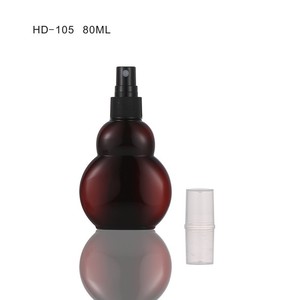 HD-105 Flacon pulvérisateur en forme de gourde marron de 80 ml pour distributeur de savon liquide - Product Image 3