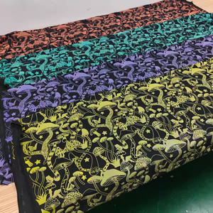 Màu Sắc Thay Đổi Cầu Vồng Màu Nấm In Vải Polyester Phản Quang Vải Cho Thời Trang Quần Áo Áo Khoác - Product Image 2