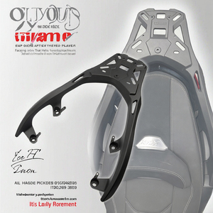 Accesorios Xmax 300 para Motocicletas <span class=keywords><strong>Yamaha</strong></span> 2017-2025, Portaequipajes Trasero con Caja Superior de Aleación de Aluminio y <span class=keywords><strong>Alforjas</strong></span> de PVC - Product Image 3