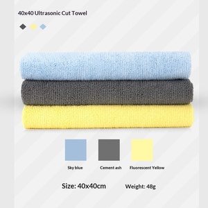 מכירה ישירה מהמפעל, מגבת רכב רכה סופגת מים במיוחד, סריגת חוטים דקים במיוחד, קצוות חתוכים, ללא גומי, ללא נשירת סיבים - Product Image 4