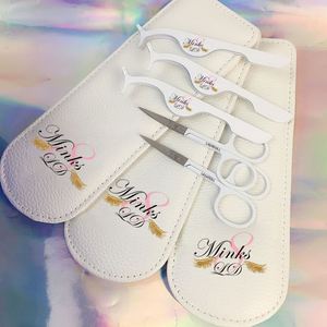 Tijeras para Pestañas, Pinzas para Cejas, Aplicador de Pestañas, Set de Maquillaje, Marca Privada, Tijeras para Cejas Color Oro Rosa, Herramientas para Pestañas - Product Image 6