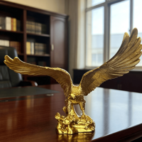 Statues d'aigles en bronze ODM/OEM, diverses sculptures moulées pour la décoration des parcs, des places publiques et des centres commerciaux