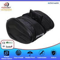 Sac de selle arrière pour moto XGS, imperméable, en EVA, PU et tissu Oxford, fabrication sur mesure OEM