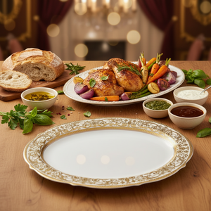 Vajilla de Cerámica Europea de Lujo para Hoteles y Restaurantes, Apta para Lavavajillas y Microondas, Ecológica - Product Image 6