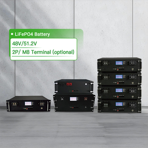 แบตเตอรี่ลิเธียมไอออนแบบแพ็ค 48V 100Ah 200Ah แบบติดตั้งบนแร็ค แบตเตอรี่โซลาร์เซลล์ 51.2v Lifepo4 ผู้ผลิตแบตเตอรี่ลิเธียม - Product Image 4