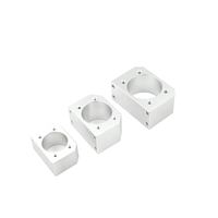 Boîtier d'écrou de vis à billes usiné sur mesure par CNC, bloc de montage en aluminium OEM