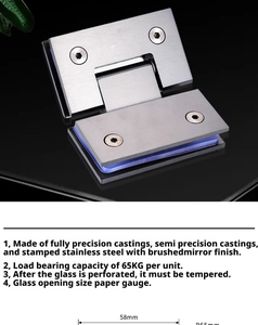 <span class=keywords><strong>Support</strong></span> <span class=keywords><strong>de</strong></span> <span class=keywords><strong>fixation</strong></span> mural en verre à 90 degrés SVA pour porte <span class=keywords><strong>de</strong></span> douche, hôtel, bureau, personnalisé en Chine - Product Image 2