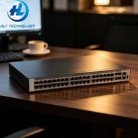 S5560S-52P-EI, Switch Empresarial de Capa 3 Administrado de Alta Potencia con 48 Puertos Gigabit PoE+ y 4 Puertos 10G SFP+