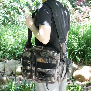 Men's Camouflage Oxford Zipper Fashion <b>Crossbody</b> Shoulder <b>Bag</b> Large Capacity Sports Durable <b>Waterproof</b> Single Shoulder Strap - Product Image 4