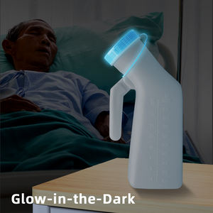 Nhà máy cung cấp trực tiếp của nam giới dùng một lần Glow nắp trong bóng tối PEE chai tràn bằng chứng nước tiểu chai cho phòng tắm sử dụng - Product Image 3