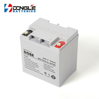 Batterie solaire gel plomb-acide scellée 12V 24Ah DB24-12 régulée par valve, directement de l'usine Dongle