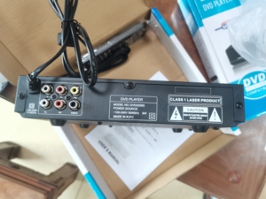 Máy nghe đĩa DVD mini siêu nhỏ, đa vùng, không giới hạn vùng phát hành, kèm điều khiển từ xa, dùng cho gia đình - Product Image 2