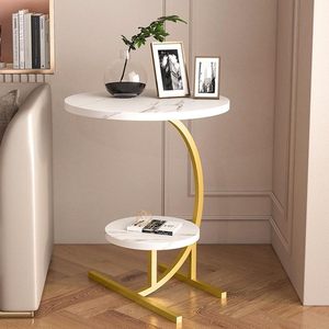 2024sofa c Shaped <b>Folding</b> Small Tea Nordic Round Wooden Modern Coffee <b>Tables</b> for Living Room Apartment Bed Side <b>Table</b> Wood Home - Product Image 3