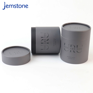 Customized Size Printed logo Kraft Cardboard <b>Paper</b> Can Tea <b>Paper</b> <b>Packaging</b> Tube - Product Image 4