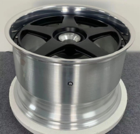 Jantes tout-terrain forgées 16 17 18 pouces Beadlock 5x114.3 120 compatibles Jeep Wrangler Nissan 350z 4x4 ATV Pièces automobiles Jantes Billet