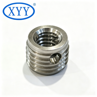 TC4 Titanium Alloy Three Hole Self Tapping Insert Effectively Prevent Thread Loosening Under Alternating Vibration Loads TC4