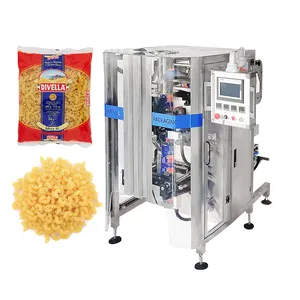 Mesin kemasan otomatis penuh untuk Pasta mesin kemasan vertikal untuk mie dilengkapi dengan mesin pemotong