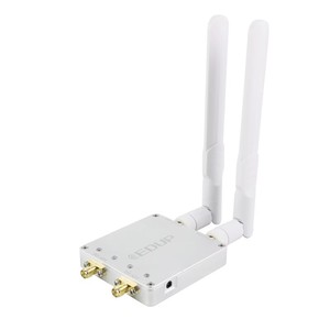 Edup 5.8GHz kênh đôi CATV khuếch đại tín hiệu Mở rộng máy bay không người lái Ăng Ten Kép Repeater 2.4/5.8GHz băng tần kép <span class=keywords><strong>Wifi</strong></span> tăng cường tín hiệu - Product Image 3