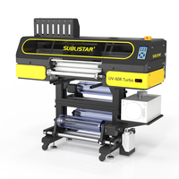 Printer Kartu All-in-One UV DTF 60cm Crystal Label untuk Kepala Cetak I3200 untuk Media Kartu Kaca, Keramik, Akrilik