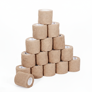 Yimmer Benda Adesiva Autoaderente Nastro Medico Veterinario Nastro Atletico Garza Medica di Classe I Primo Soccorso Sportivo Polso Caviglie 5cm*4.<span class=keywords><strong>5m</strong></span> - Product Image 1