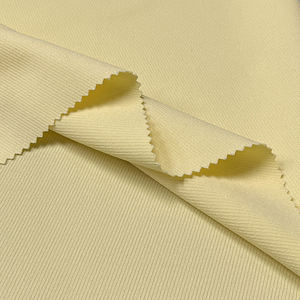 Tissé Crêpe Rib Polyester Spandex Résistant Aux Rides Tissu 290gsm pour Robe Casual Pantalon Doux Main Sensation Bon Drapé - Product Image 4
